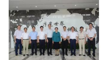 全國人大常委會原副委員長、中國關(guān)工委主任顧秀蓮考察湖南博世科關(guān)工委工作
