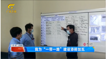 廣西衛(wèi)視 |【“一帶一路”上的旗幟】博世科黨員干部為“一帶一路”建設添磚加瓦